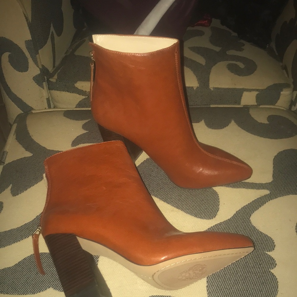 Vince Camuto booties! Never worn